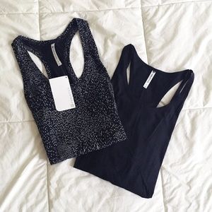 NWT Fabletics Workout Tanks, Athletic Black